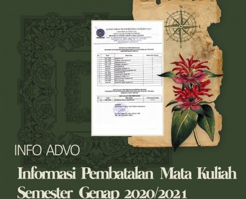 info advo pembatalan mata kuliah