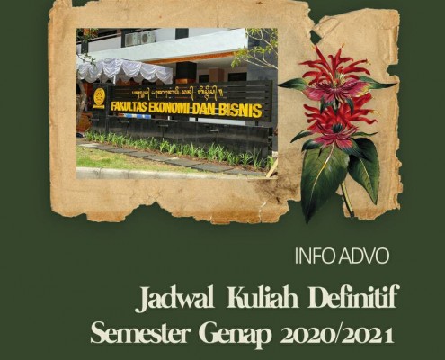 jadwal kuliah definitif 4feb