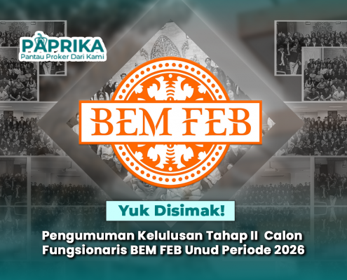 Kelulusan Tahap II Calon Fungsionaris BEM FEB Periode 2026